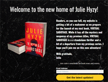 Tablet Screenshot of juliehyzy.com